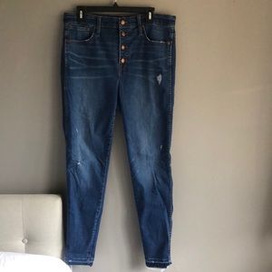 Madewell 10” button fly jeans!